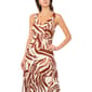 Womens MSK Sleeveless Abstract Challis Tier Maxi Dress - image 4