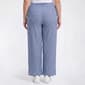 Plus Size Robert Louis Silky Knit Side Tab Button Wide Leg Pants - image 2
