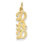 Mens Gold Classics&#40;tm&#41; 14kt. Yellow Gold Dad Charm - image 1