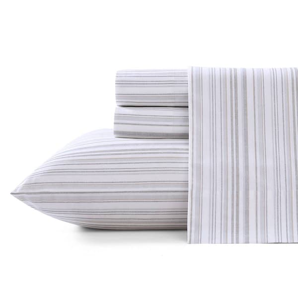 Tommy Bahama Kahanu Stripe 200TC 4pc. Cotton Percale Sheet Set - image 