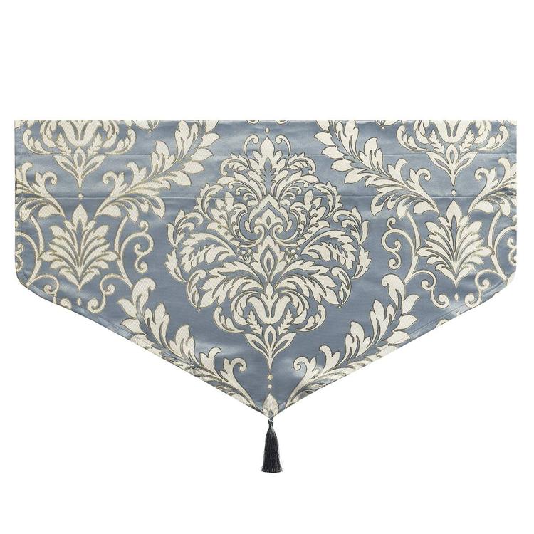 Royal Court Lorenzo Damask Window Ascot Valance - 21x40