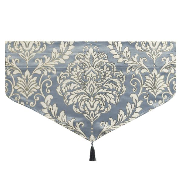 Royal Court Lorenzo Damask Window Ascot Valance - 21x40