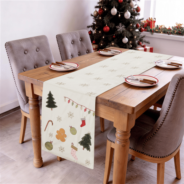Avanti Holiday Icons Runner - 14x72