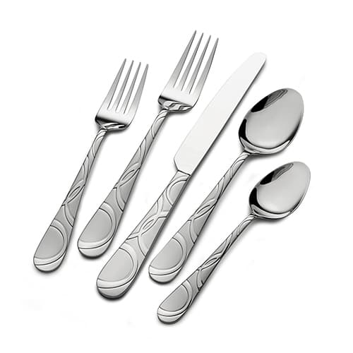 Pfaltzgraff® 53pc. Garland Frost Silverware Set