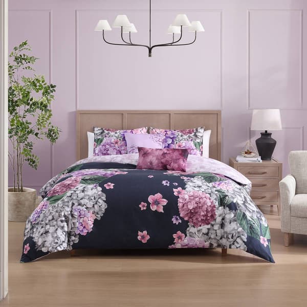 Bebejan&#174; Purple Bliss Cotton 5pc. Reversible Comforter Set