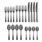 Oneida Aptitude Glossy Midnight 20pc Flatware Set - image 3