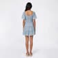 Juniors Trixxi Floral Print Puff Sleeve Tier Peasant Dress - image 2