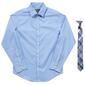 Boys &#40;8-20&#41; Van Heusen Diamond Shirt & Tie Set - Bel Air Blue - image 2