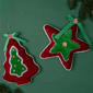 Northlight 8in. Plush Peppermint Star Christmas Ornament - image 2