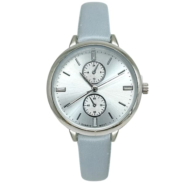 Womens Silver Easy Read Dial Quartz Watch - LWPU02BV - image 