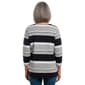 Petite Hasting & Smith 3/4 Sleeve Stripe Button Detail Tee - image 7