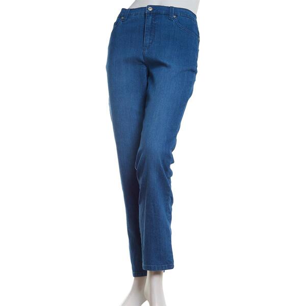 Plus Size Gloria Vanderbilt Amanda Short Denim Jeans - image 