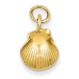 Gold Classics(tm) 14kt. Yellow-Gold Seashell Charm