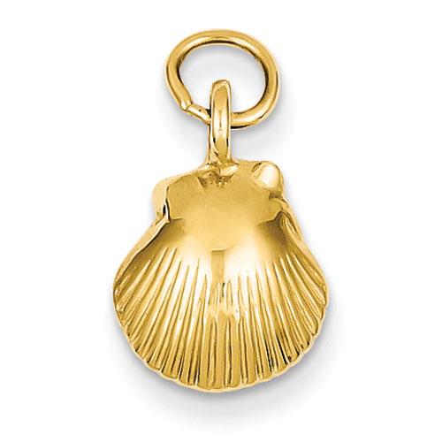 Gold Classics(tm) 14kt. Yellow-Gold Seashell Charm