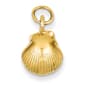 Gold Classics&#40;tm&#41; 14kt. Yellow-Gold Seashell Charm - image 1