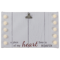 Northlight LED "A Piece of My Heart Lives in Heaven" Canvas - image 1