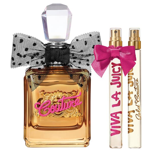 Viva La Juicy Gold Couture Eau de Parfum 3pc. Fragrance Gift Set