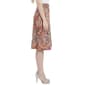 Petite NY Collection Pull On Paisley Knee Length Skirt - image 3
