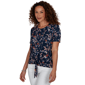 Petite Emaline Key Items Short Sleeve Tie Hem Butterfly Blouse - image 3