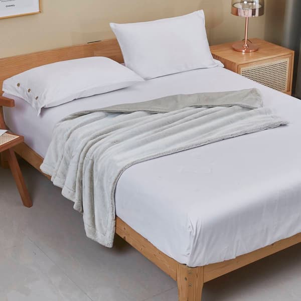 Dream Theory Rabbit Fur to Mink Throw