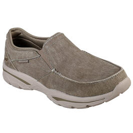 Mens Skechers Creston-Moseco Loafers - Taupe