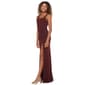 Juniors Emerald Sundae Divine Glamour Slit Sheath Dress - image 4