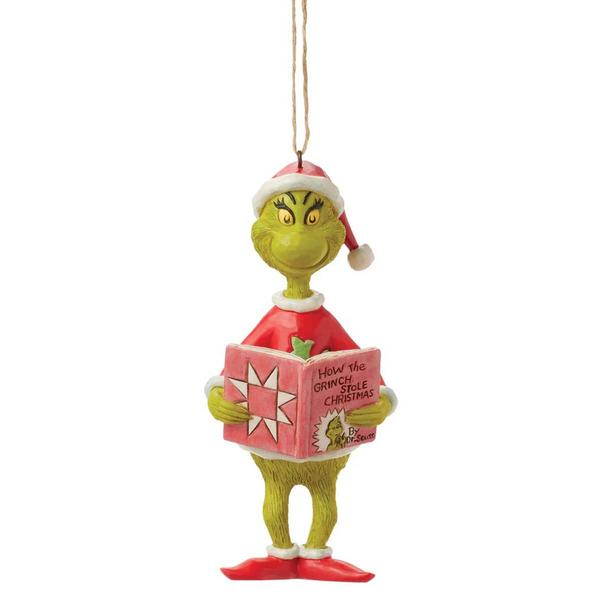 Jim Shore Grinch with How the Grinch - image 