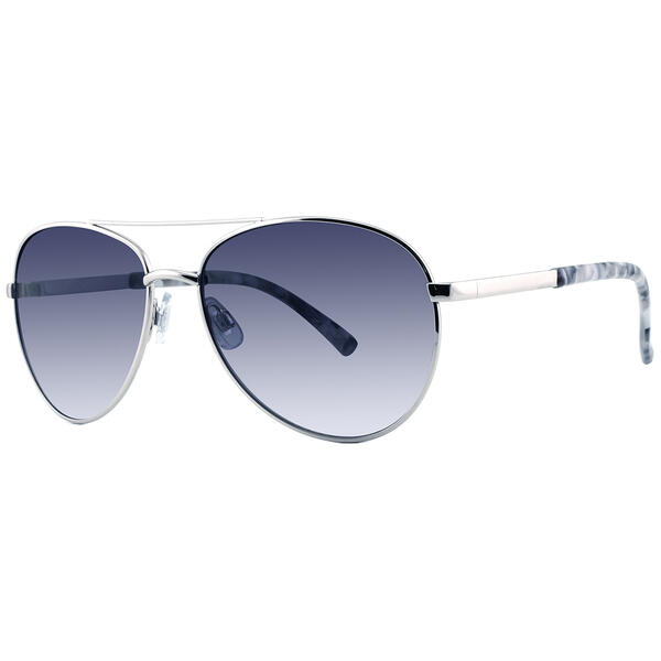 Womens Tropic-Cal Crux Mid Size Metal Aviator Sunglasses - image 