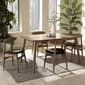 Baxton Studio Edna Mid-Century Modern 5pc. Dining Set - image 1