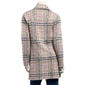 Womens By Design Long Sleeve Notched Houndstooth Cardigan - image 2
