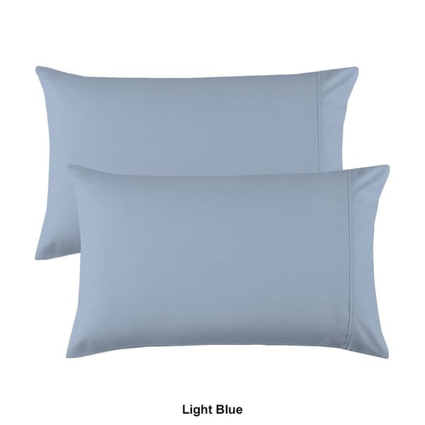 Purity Home Light Weight Organic Cotton Percale Pillowcases