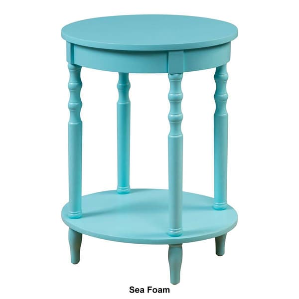 Convenience Concepts Classic Living Rooms Brandi Oval End Table