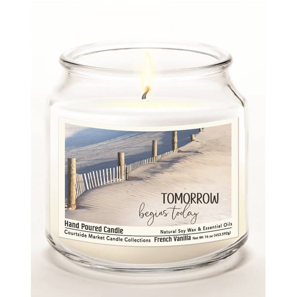 Courtside Market® Tomorrow 16oz. French Vanilla Jar Candle
