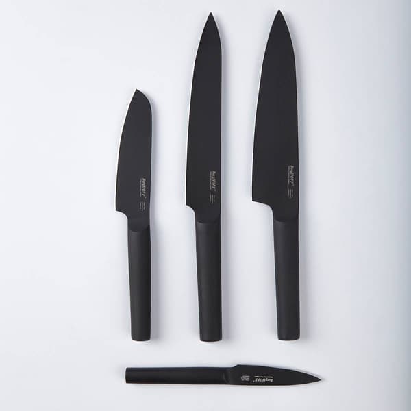 BergHOFF Ron Stainless Steel 3.25in. Black Paring Knife
