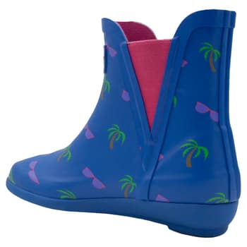 Womens London Fog Piccadilly Ankle Rain Boots Tropical Boscov s