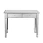 Southern Enterprises Mirage Mirrored 2 Drawer Console Table - image 2