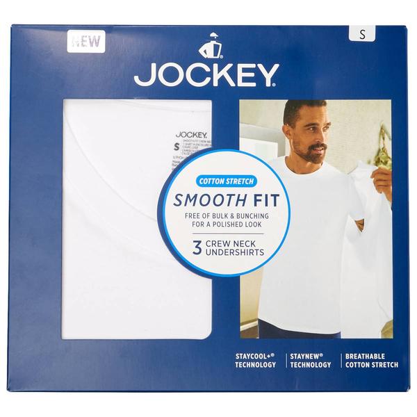 Mens Jockey(R) Smoothing Crew Neck Undershirt