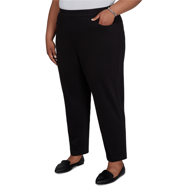 Plus Size Alfred Dunner Travel Advisory Pants - Short Length