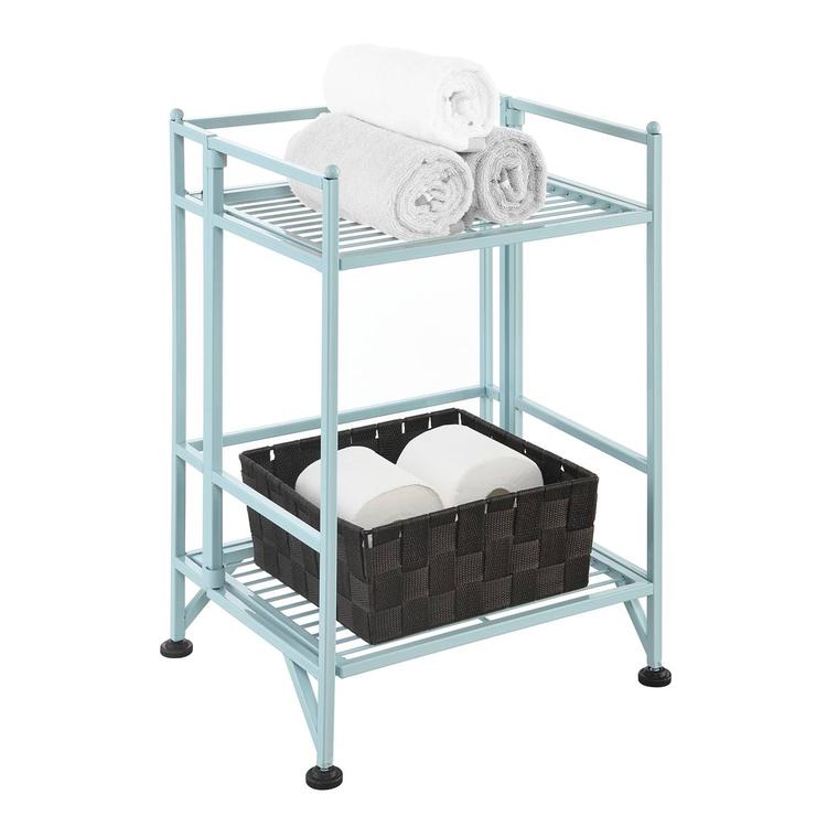 Convenience Concepts Xtra Storage 2-Tier Folding Metal Shelf