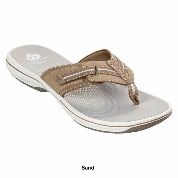 Womens Clarks® Cloudsteppers™ Brinkley Jazz Flip Flops