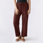 Juniors Hunter & Brown Elastic Waist Drawstring Wide Leg Pants - image 5