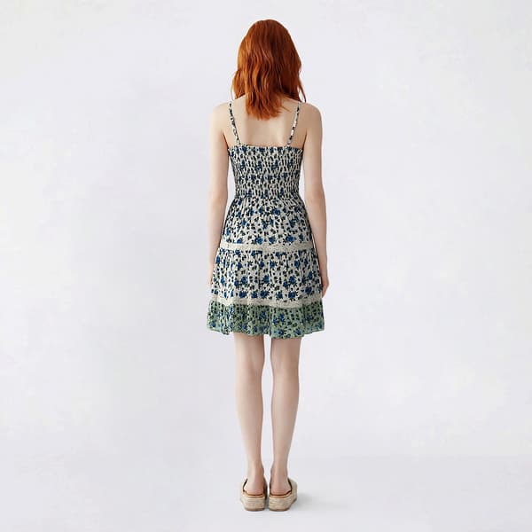 Juniors Angie Twist Front Keyhole Slip Dress