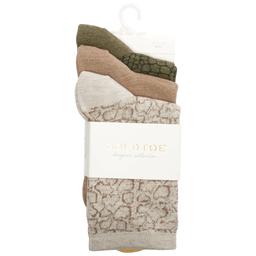 Womens Gold Toe(R) 3pk. Reptile Midi Crew Socks