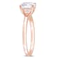 Gemstone Classics™ 10kt. Rose Gold Lab Created Sapphire Ring - image 3