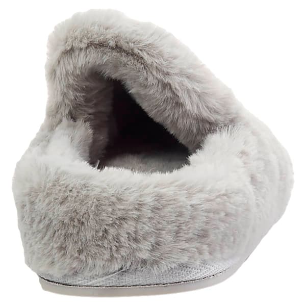 Womens Jessica Simpson Plush Smoking Scuff Slippers