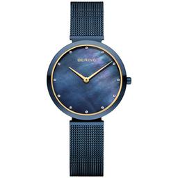 Womens BERING Ultra Slim Mother of Pearl Dial Watch - 18132-399
