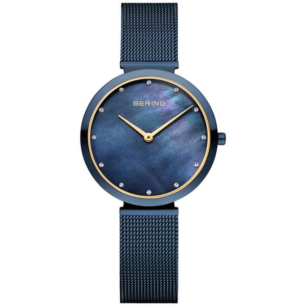 Womens BERING Ultra Slim Mother of Pearl Dial Watch - 18132-399 - image 