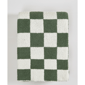 Truly Soft Cozy Checkerboard Beige Reversible Throw - image 5