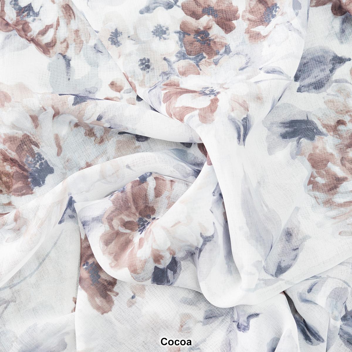 Whimsical Print Semi-Sheer Rod Pocket Panel
