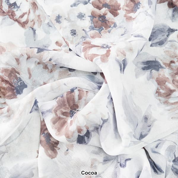 Whimsical Print Semi-Sheer Rod Pocket Panel